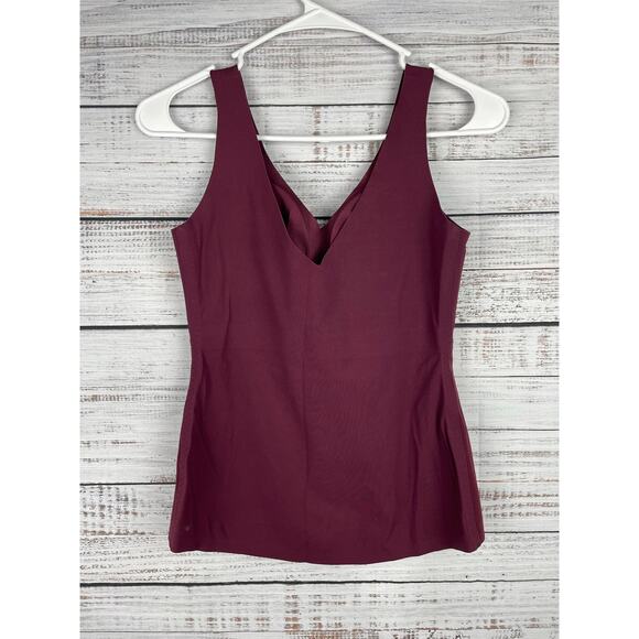 HONEYLOVE LiftWear Tank Cami Purple Underwire Free Shape wear Smoothing Small - Picture 4 of 7